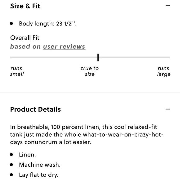 NWT J CREW Linen Muscle Tank Misty Lavender - Picture 5 of 5